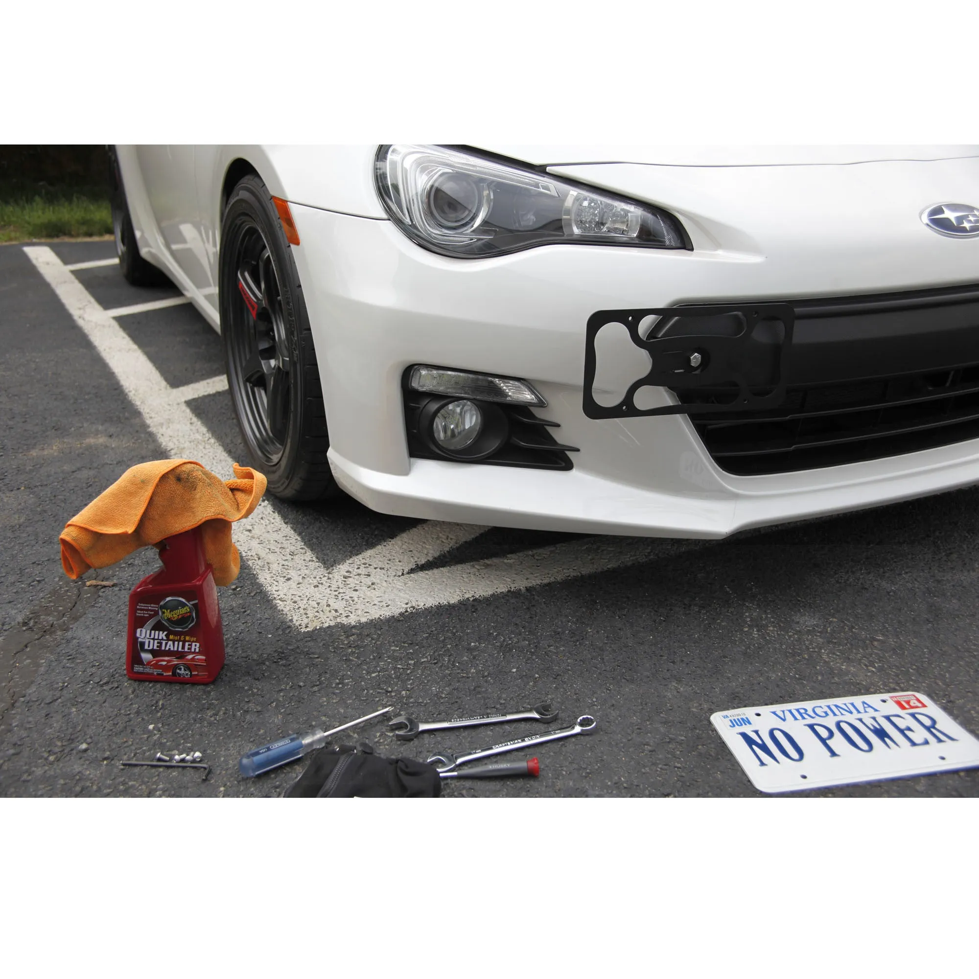 Craven Speed Platypus License Plate Mount BRZ/FR-S