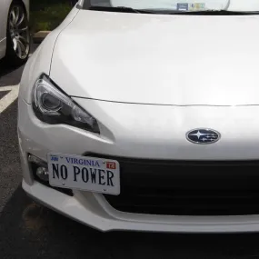 Craven Speed Platypus License Plate Mount BRZ/FR-S