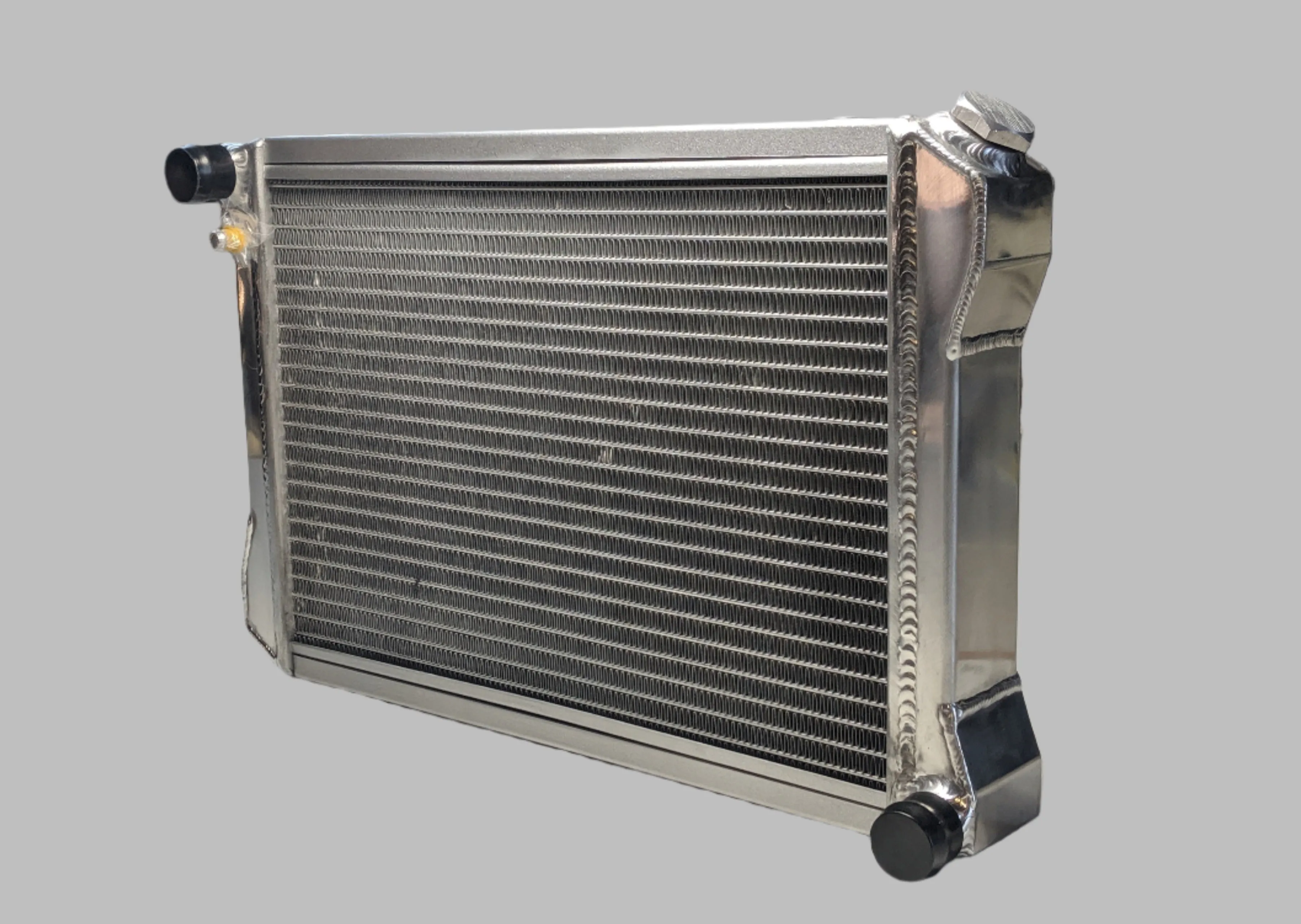 Cross flow Aluminum radiator for later Spridgets