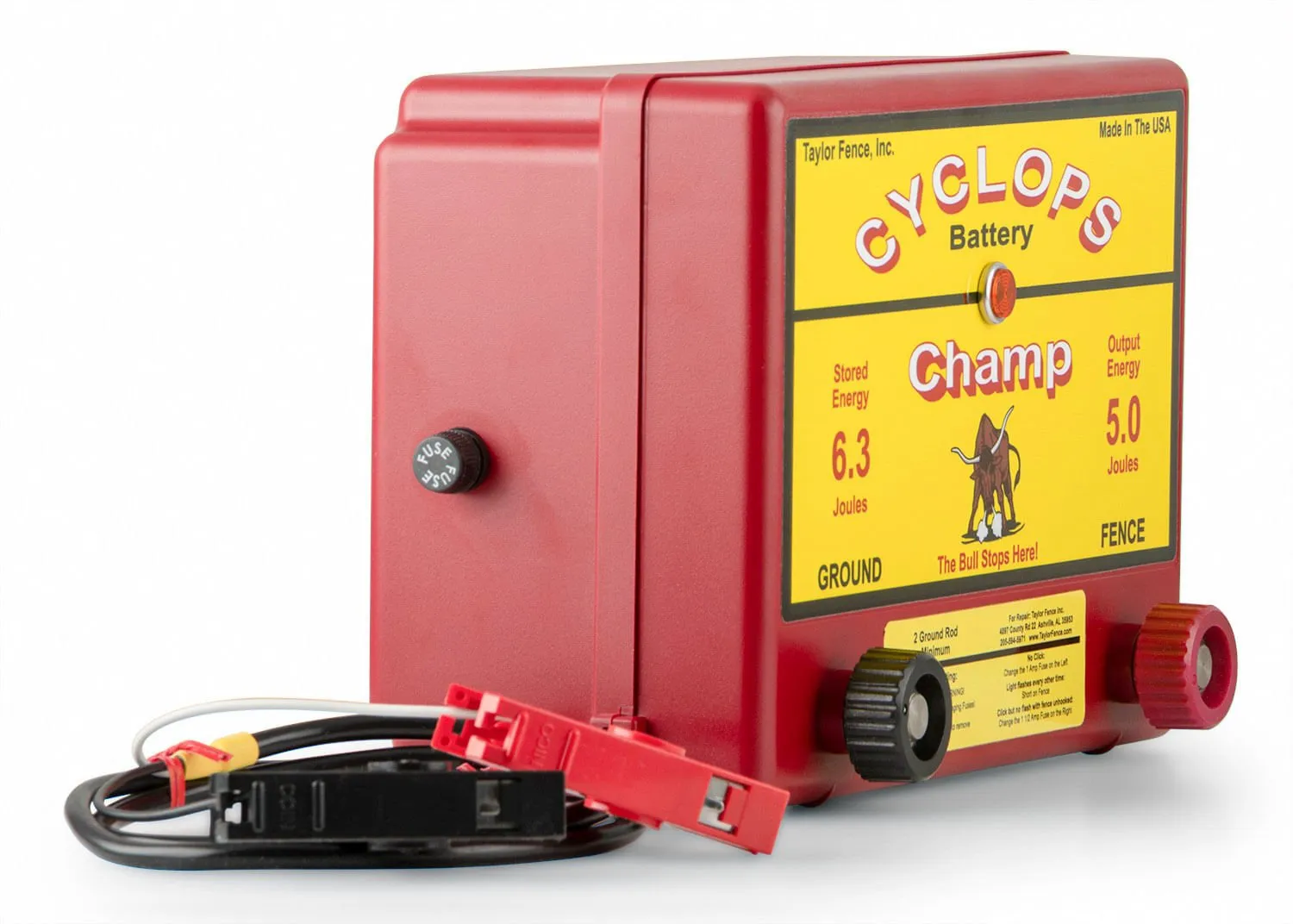 Cyclops 5 Joule DC/Battery Champ Fence Charger