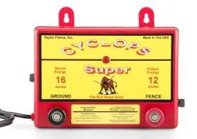 Cyclops Super 12 Joule AC Fence Charger