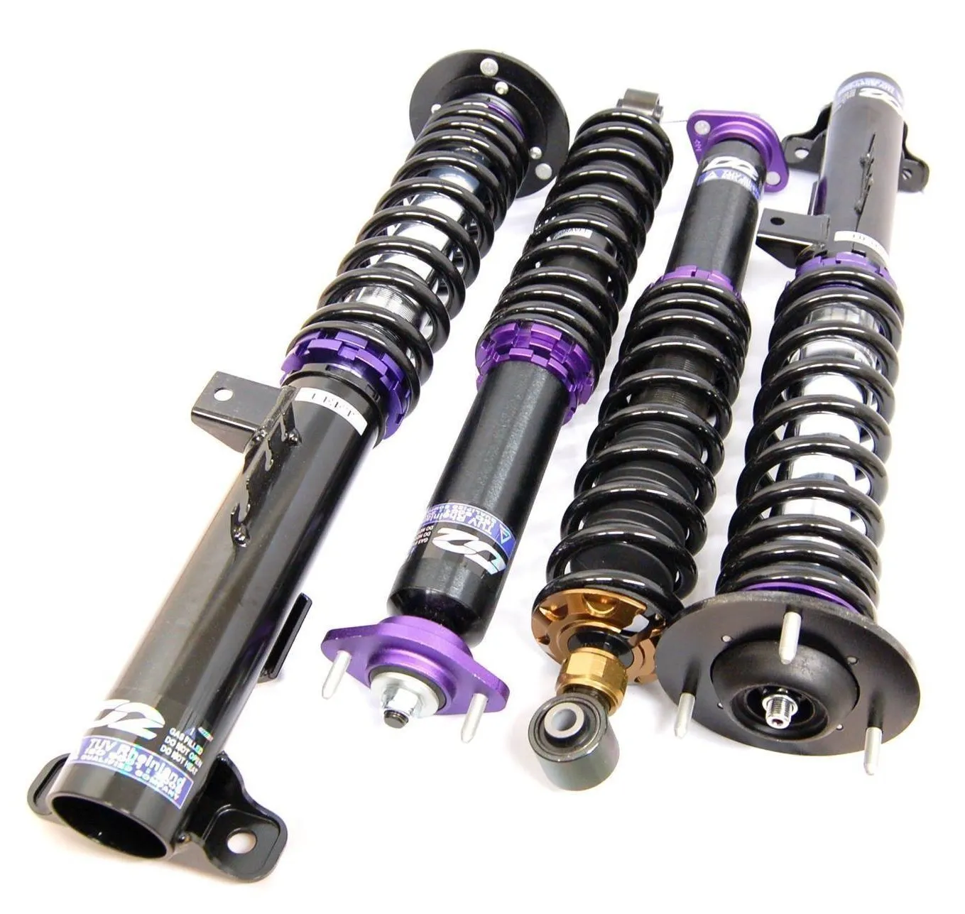 D2 Racing RS Coilovers Toyota Celica (2000-2006) w/ Front Camber Plates