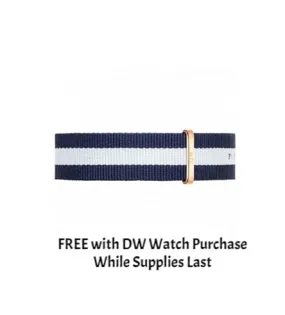 DANIEL WELLINGTON WATCH BAND NATO STRAP GLASGOW 20MM