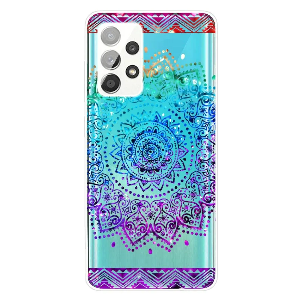 Deco Samsung Galaxy A32 case - Colorful Mandala Pattern