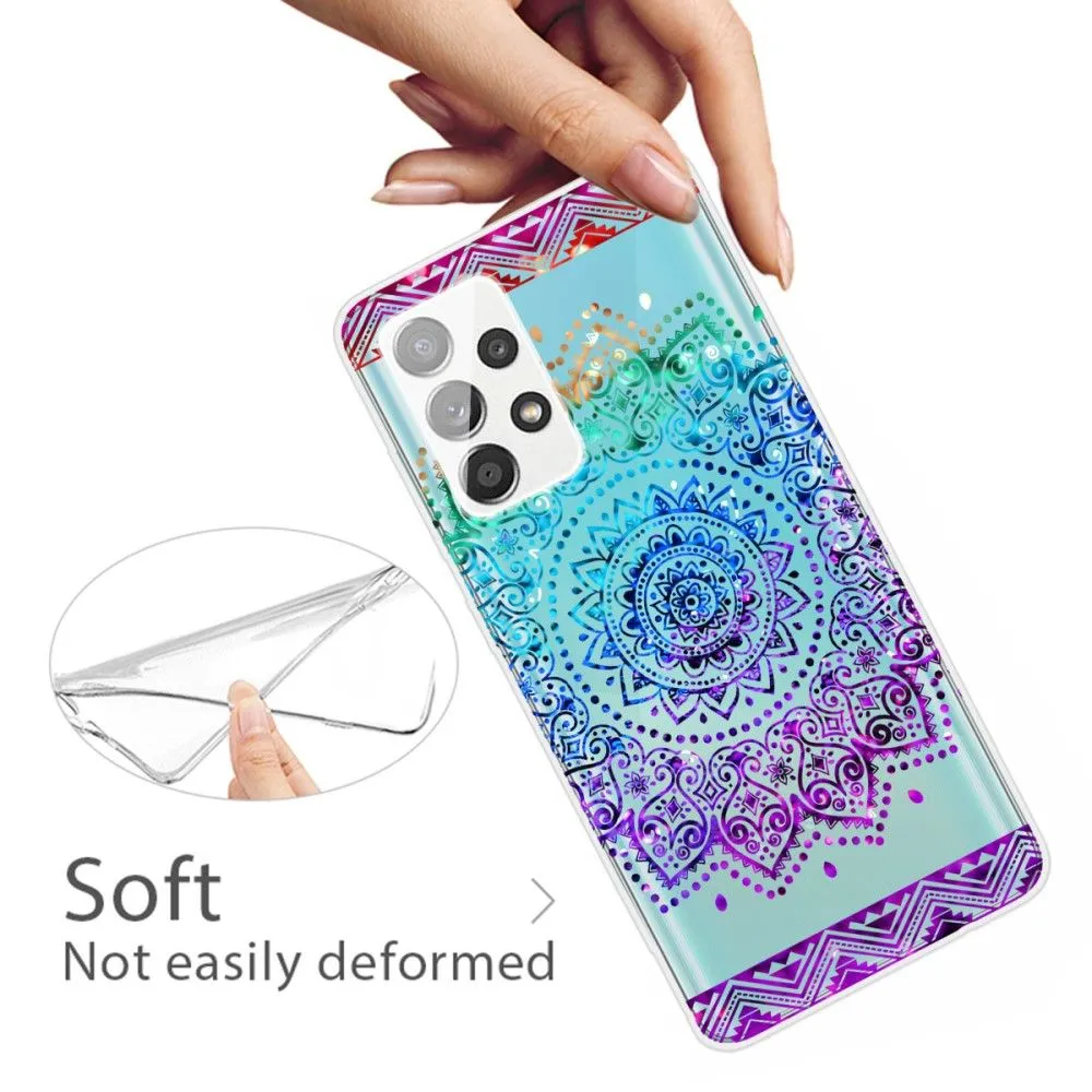 Deco Samsung Galaxy A32 case - Colorful Mandala Pattern