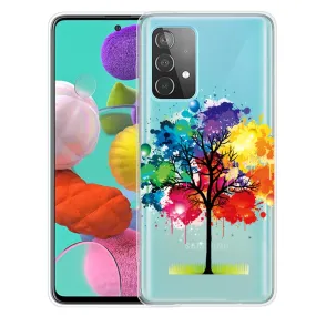 Deco Samsung Galaxy A73 case - Colorful Tree