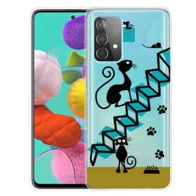 Deco Samsung Galaxy A73 case - Two Cats