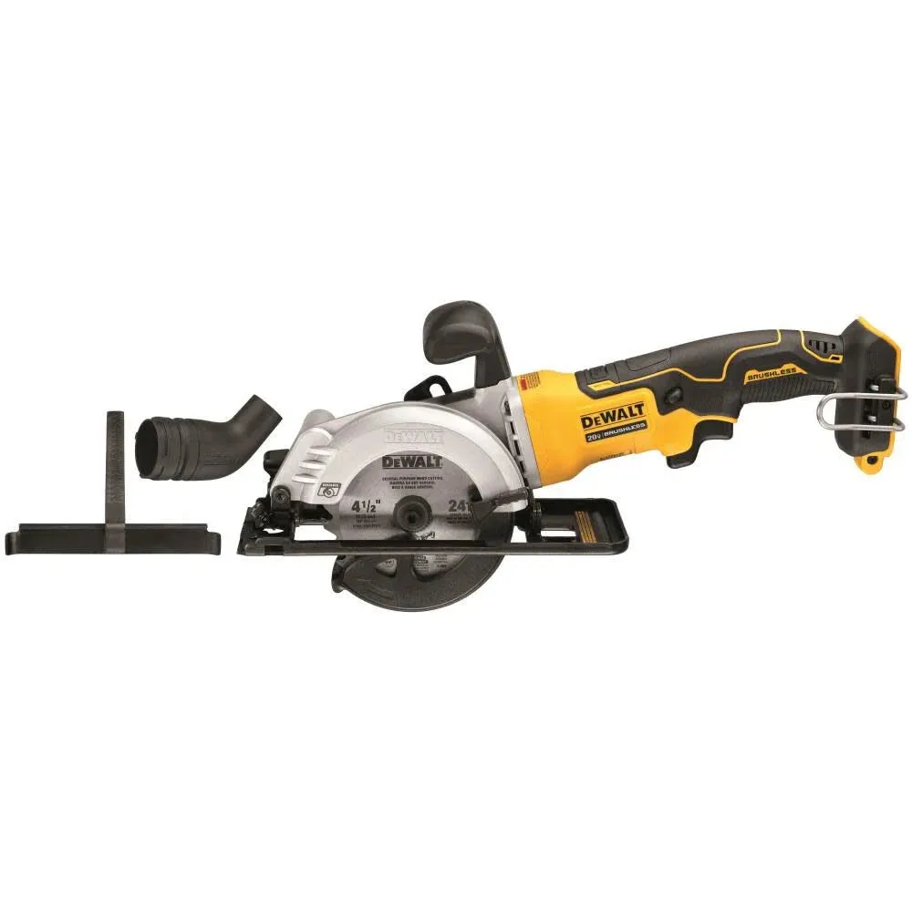 DeWALT DCS571B 20V ATOMIC MAX Brushless 4-1/2 In. Cordless Circular Saw (Bare Tool)