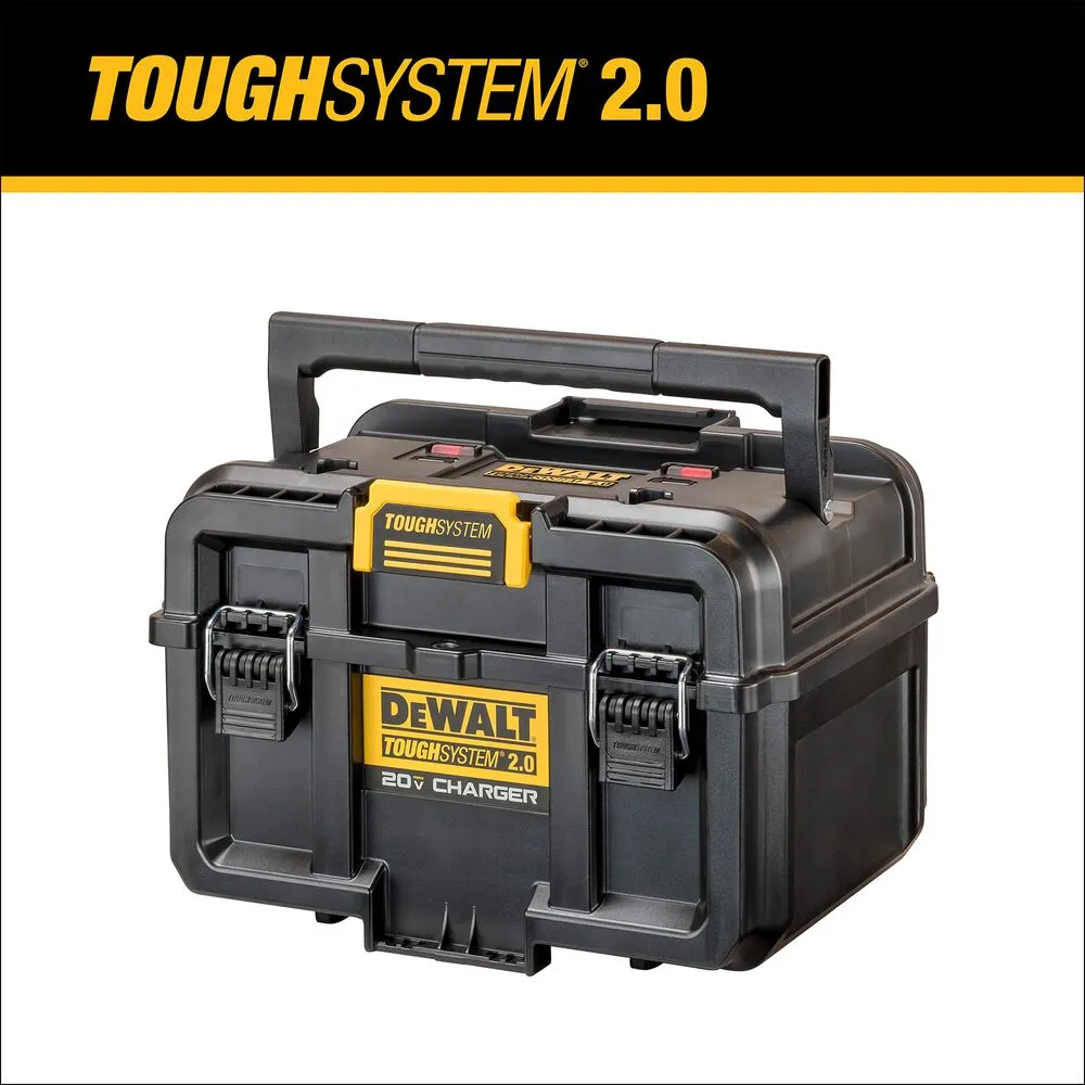 DeWALT DWST08050 TOUGHSYSTEM 2.0 20V Dual Port Charger Box