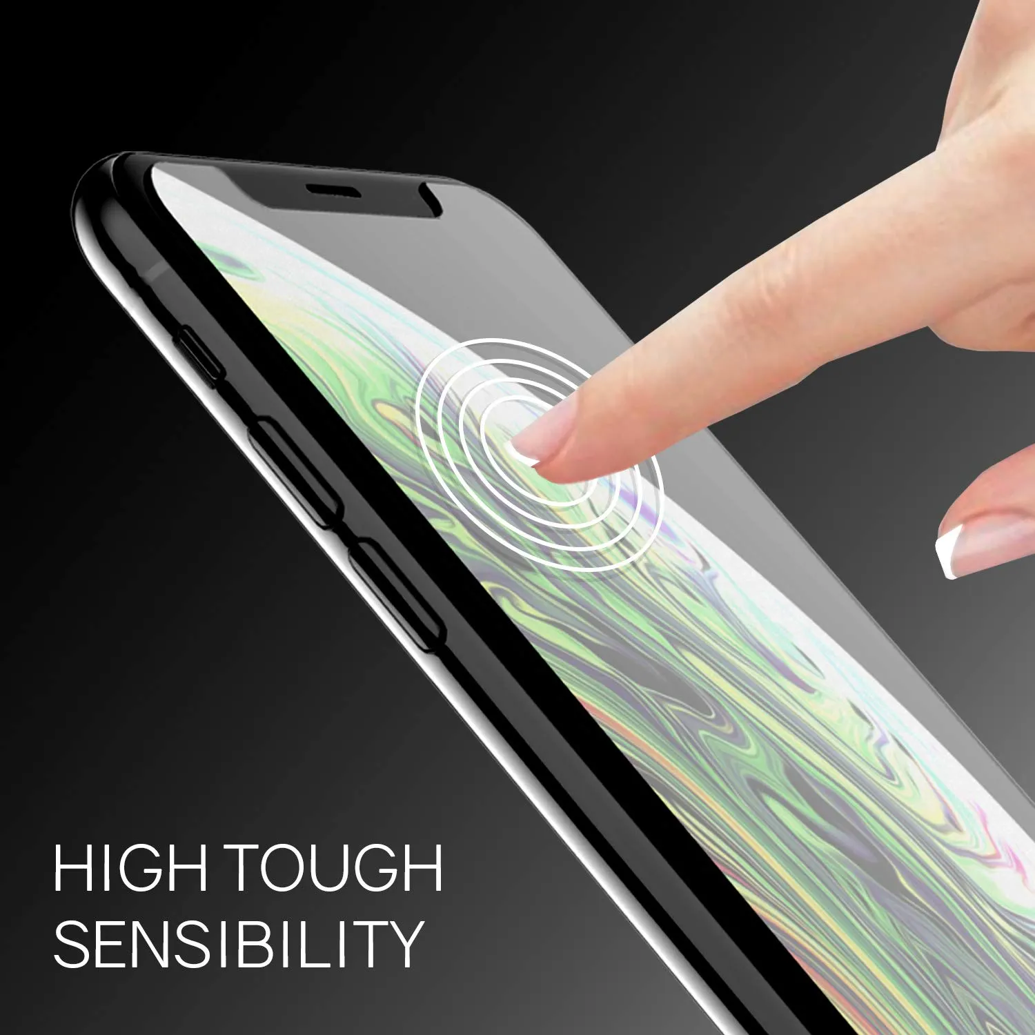 [Dome Glass] iPhone XS Tempered Glass Screen Protector