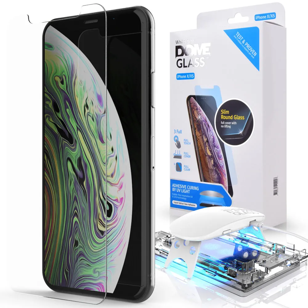 [Dome Glass] iPhone XS Tempered Glass Screen Protector