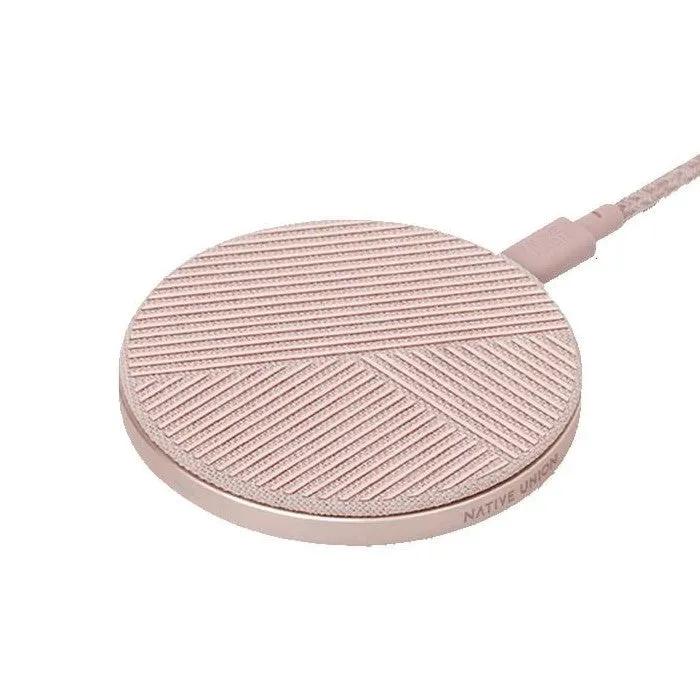 Drop Wireless Charger Fabric (Rose)