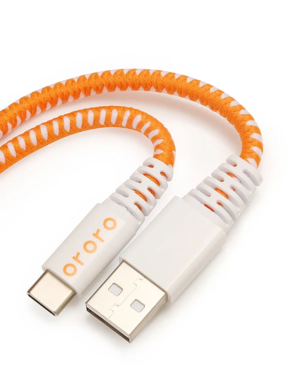 Elastic Braided Type-C Charging Cable