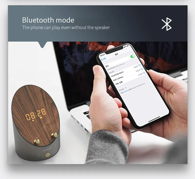 Elegant Bluetooth Speaker Wireless Phone Charger