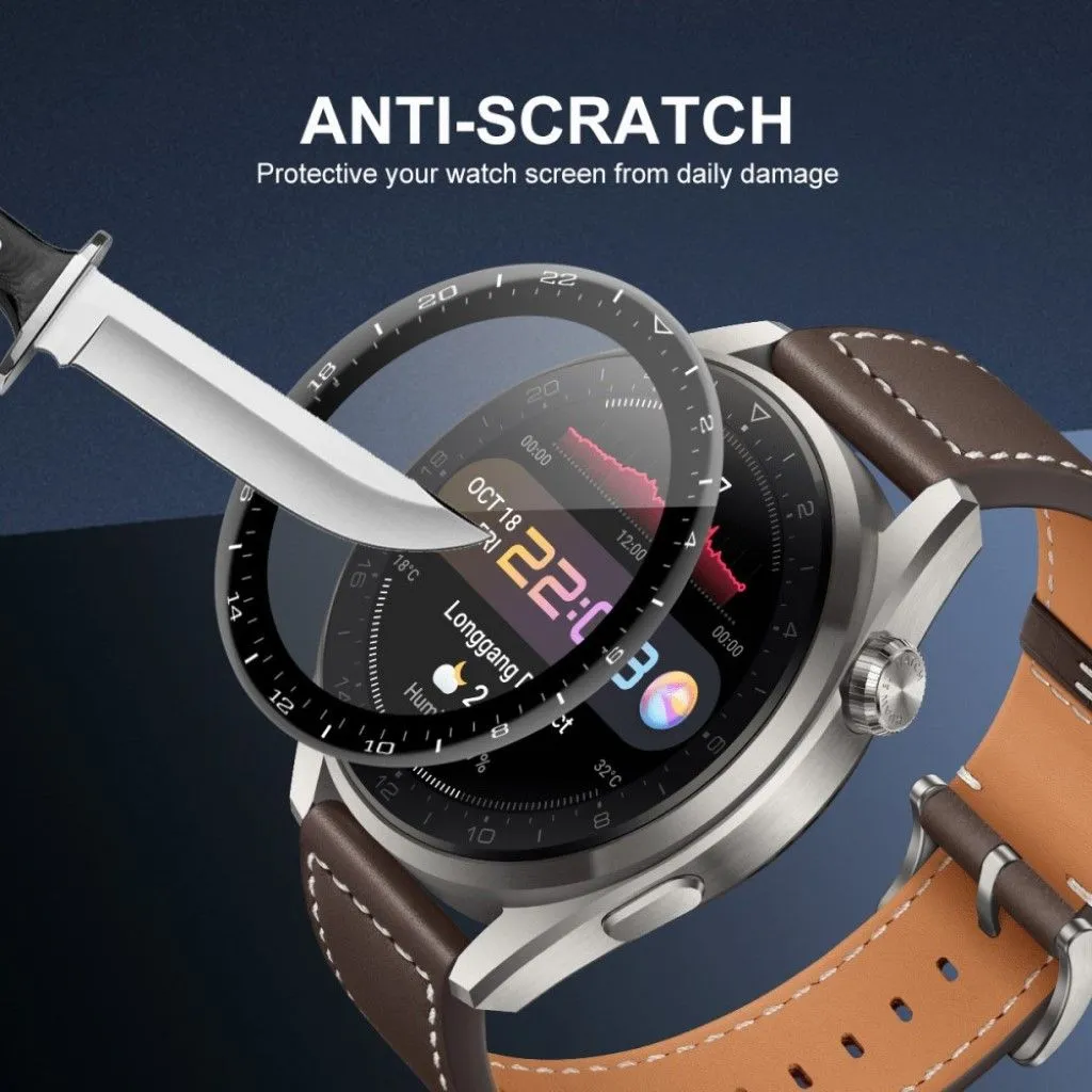 ENKAY Huawei Watch 3 Pro 9H curved tempered glass screen protector