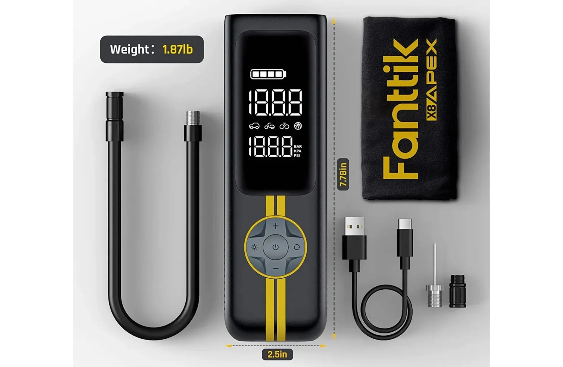 Fanttick X8 Apex Tire Inflator