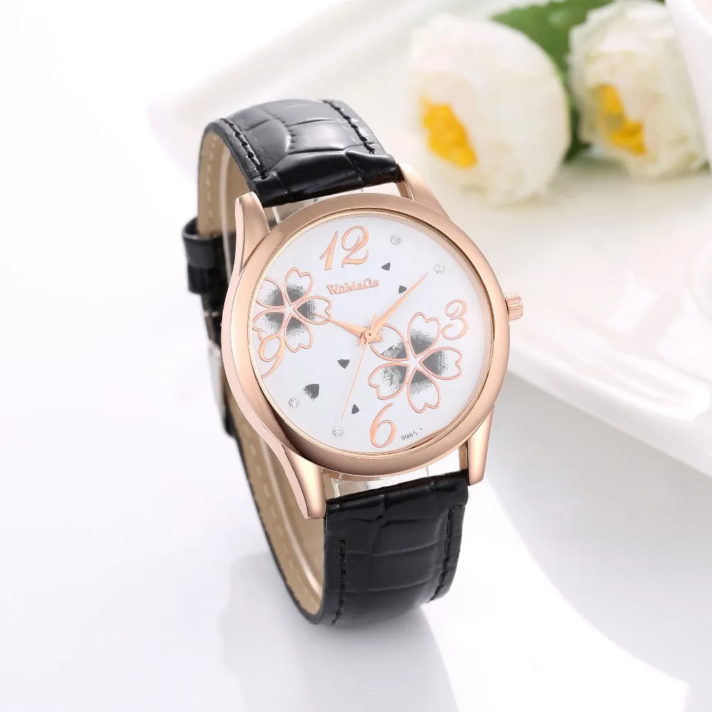 Fashion Luxury Crystal Watch Analog Wristwatches Elegant Flowers Quartz Watch Women Watches Lady Hour donna relojes mujer