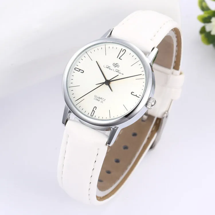 Fashion Women Wristwatches Luxury Leather Quartz Men Watch High Quality Clock Casual Women's Watches Relogio Brand Watches