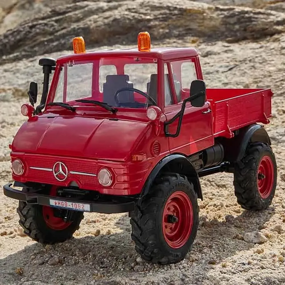 FMS (RTR) 1:24 FCX24 Mercedes-Benz Unimog 421 4WD Rock Crawler w/2-Speed Transmission, Tx, LiPo & Charger