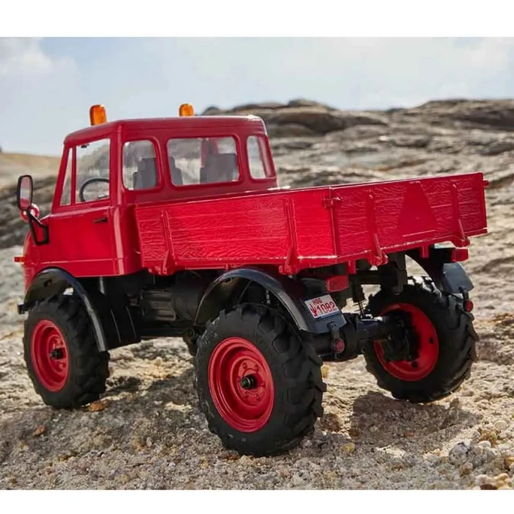 FMS (RTR) 1:24 FCX24 Mercedes-Benz Unimog 421 4WD Rock Crawler w/2-Speed Transmission, Tx, LiPo & Charger