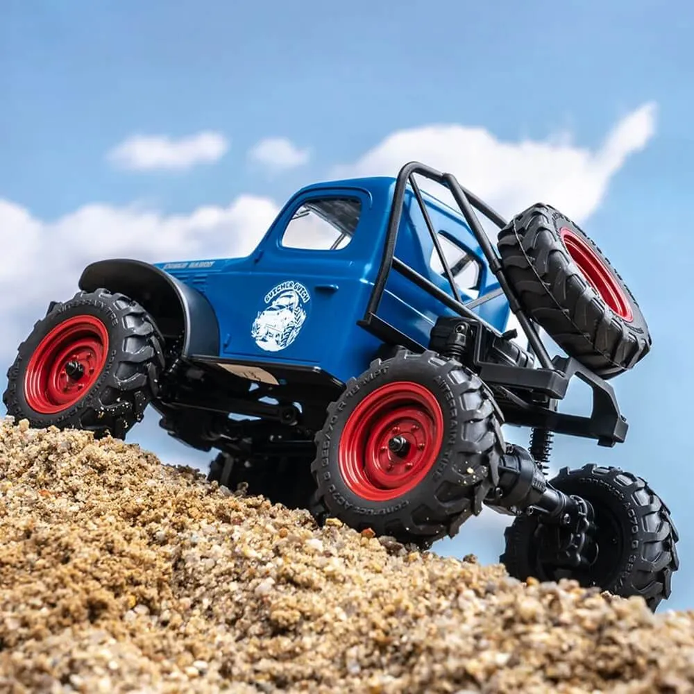 FMS (RTR) 1:24 FCX24 Power Wagon V2 4WD Rock Crawler w/2-Speed Transmission, Tx, LiPo & Charger