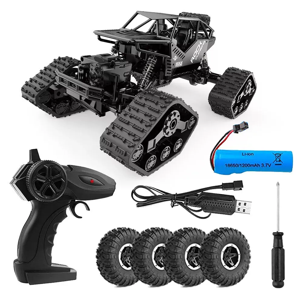 Four Wheel Drive Off-Road RC Car Rock Crawler Racing Cars-Red