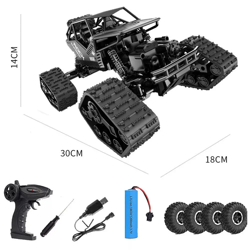 Four Wheel Drive Off-Road RC Car Rock Crawler Racing Cars-Red