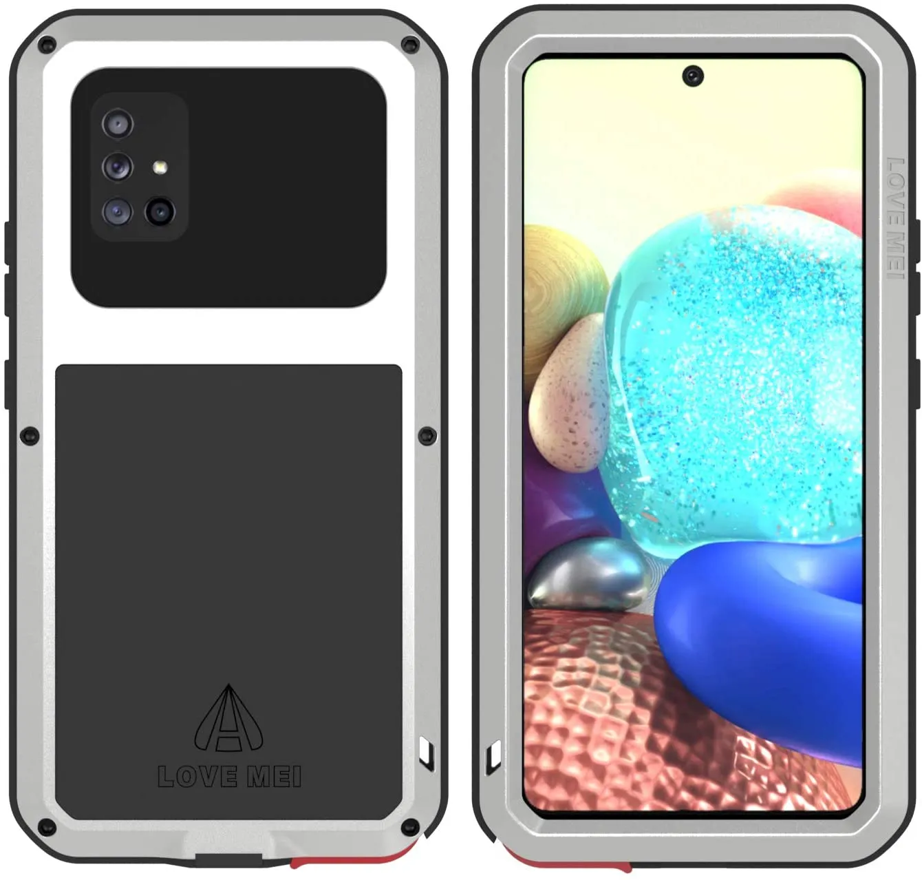 Galaxy A71 Shockproof Metal Aluminum Case