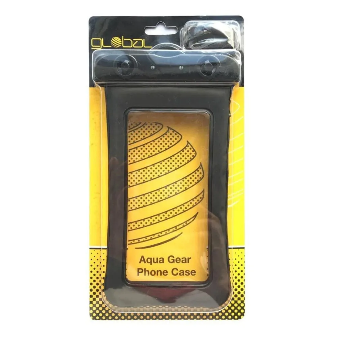 Global Aqua Gear Protective Waterproof Case - Black