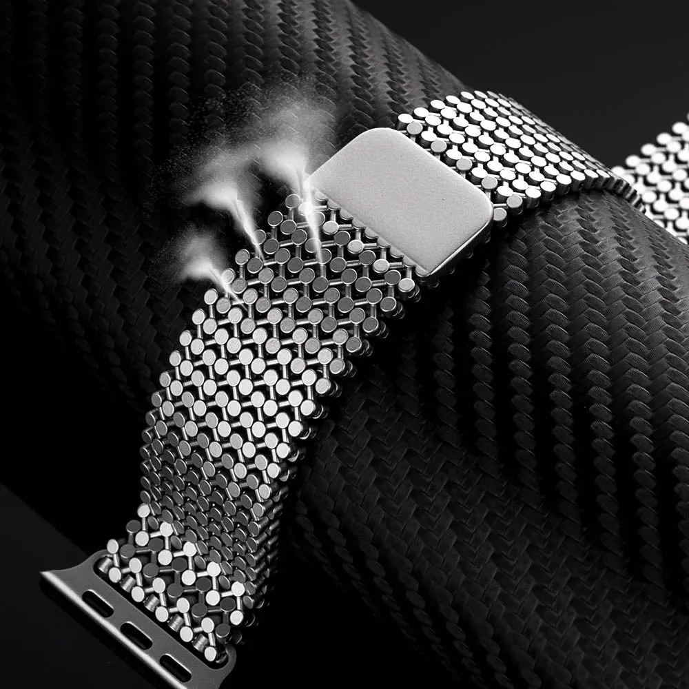 Gravion Stainless Steel Apple Watch Band