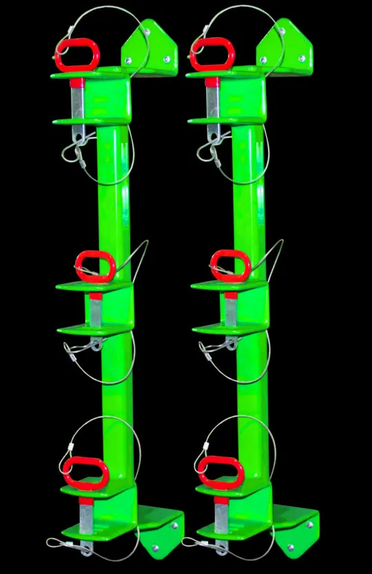 Green Touch LE015 Classic Series Three Position Trimmer Rack for Enclosed Trailers