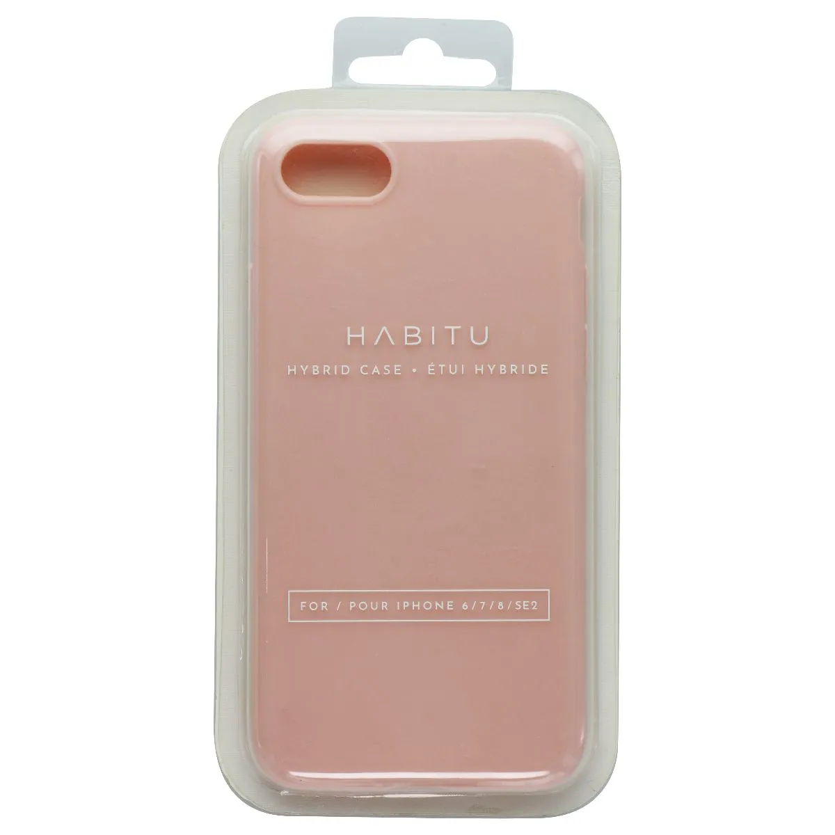 Habitu Hybrid Series Case for Apple iPhone SE (2nd Gen)/8/7/6 - Pink