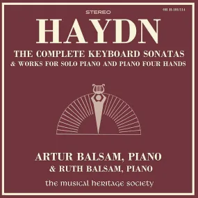 Haydn: Complete Keyboard Sonatas & Works for Solo Piano and Piano Four Hands - Artur Balsam with Ruth Balsam