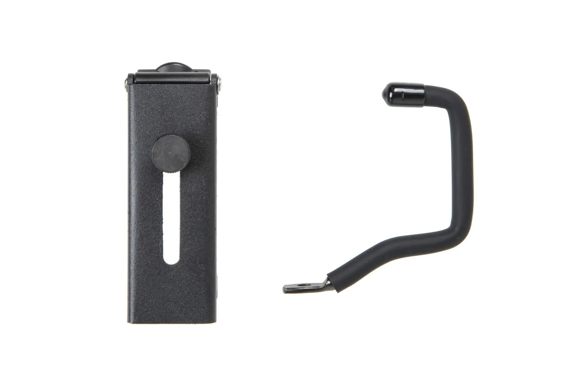 Hook with panel mount for wall Specna Arms Black