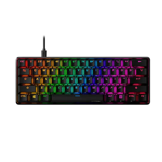 HyperX Alloy Origins 60% Mechanical Gaming Keyboard (HyperX Red Switch) - 4P5N4AA#ABA