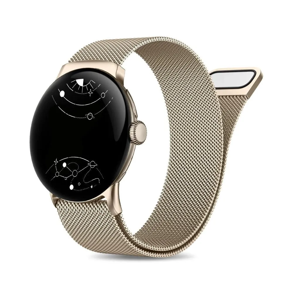 Infigo Magnetic Milanese Steel Band For Google Pixel Watch