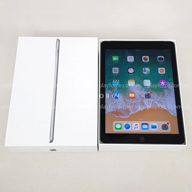 iPad 6th Gen (128GB, Cellular, Space Grey)