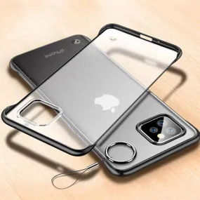 iPhone 11 Pro Luxury Frameless Transparent Case