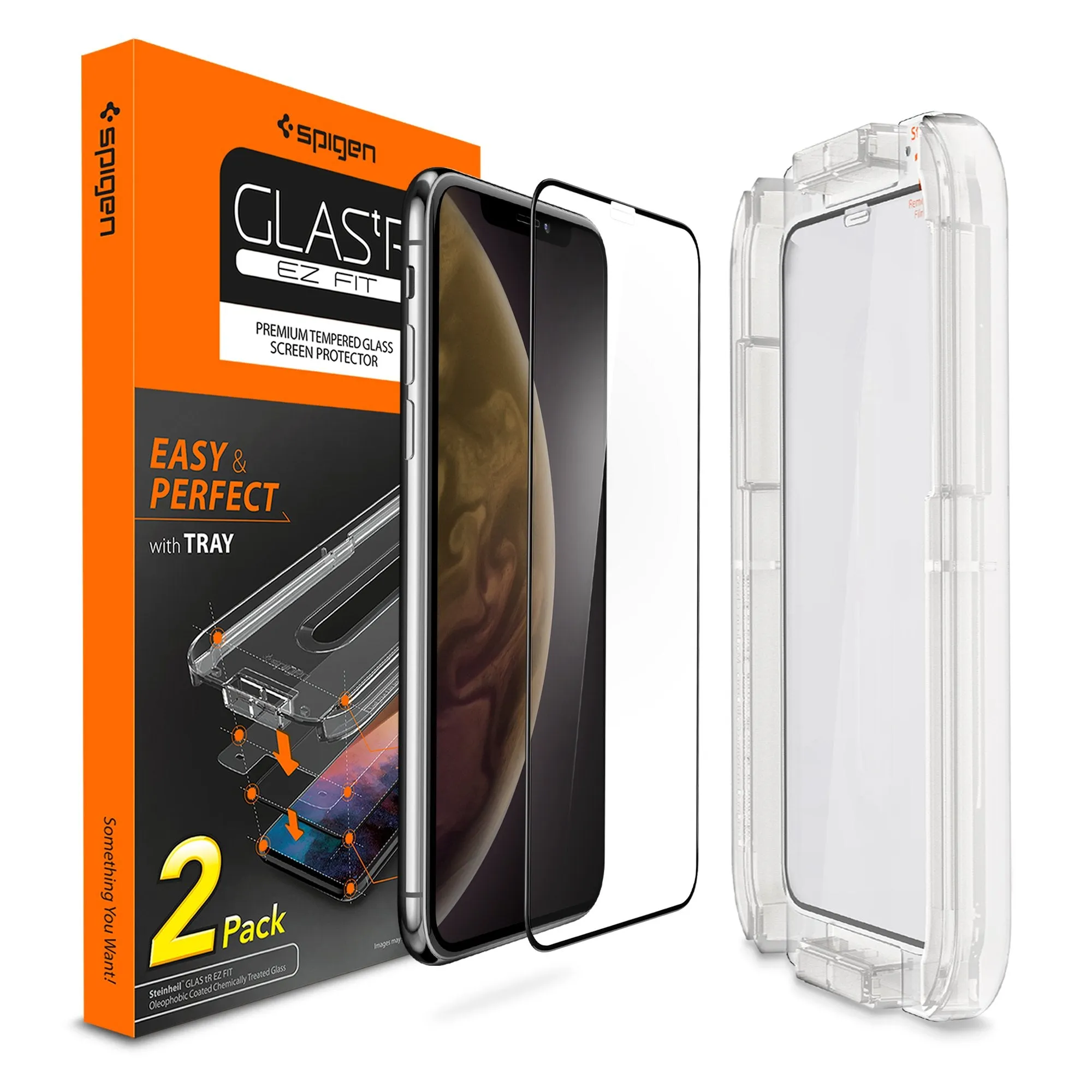 iPhone XR Screen Protector EZ FIT GLAS.tR Full Cover