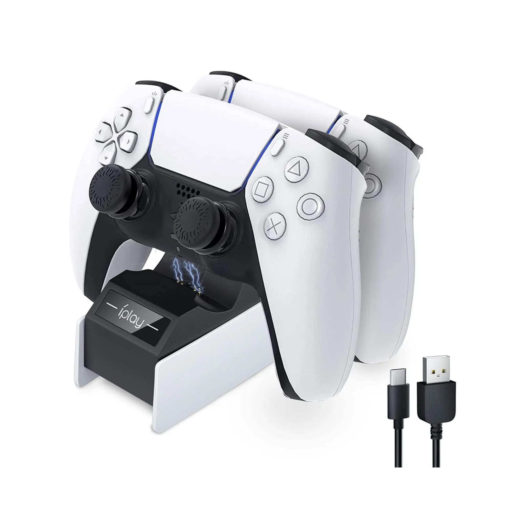 IPLAY Dual Charging Dock for PlayStation 5 Controller