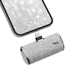 iWALK Secret4500 | 4500mAh BlingBling Portable Charger for iPhone [Built-In Lightning Connector]