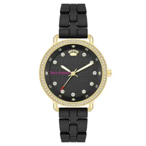 Juicy Couture Black Metal Watch