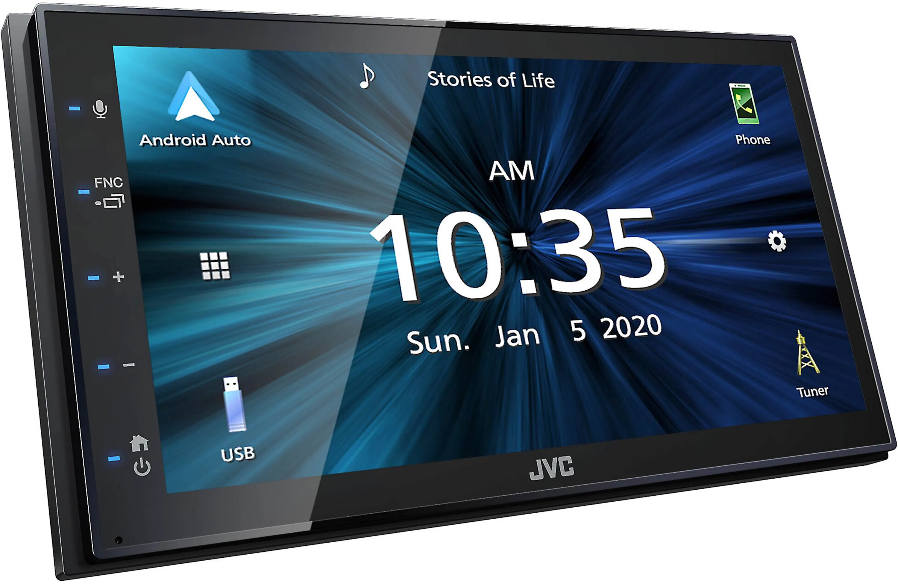 JVC KW-M56BT 2-Din Digital Multimedia Receiver