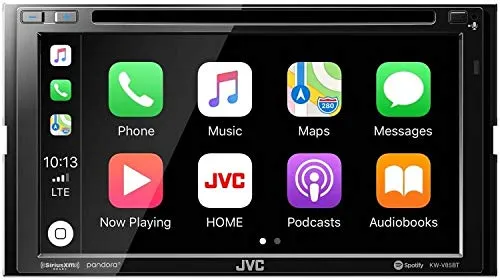 JVC KW-V85BT Compatible with Android Auto/Apple CarPlay CD/DVD Stereo/Bluetooth