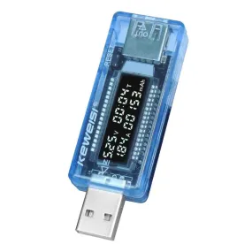 KEWEISI USB Tester: Tests 4-20V, 0-3A Check if your device or charger is working