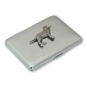 Labrador Gundog Metal Cigarette Case