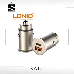 LDNIO C506Q TYPE-C PD   30W QC4.0 SINGLE USB PORT FAST CHARGE CAR CHARGER