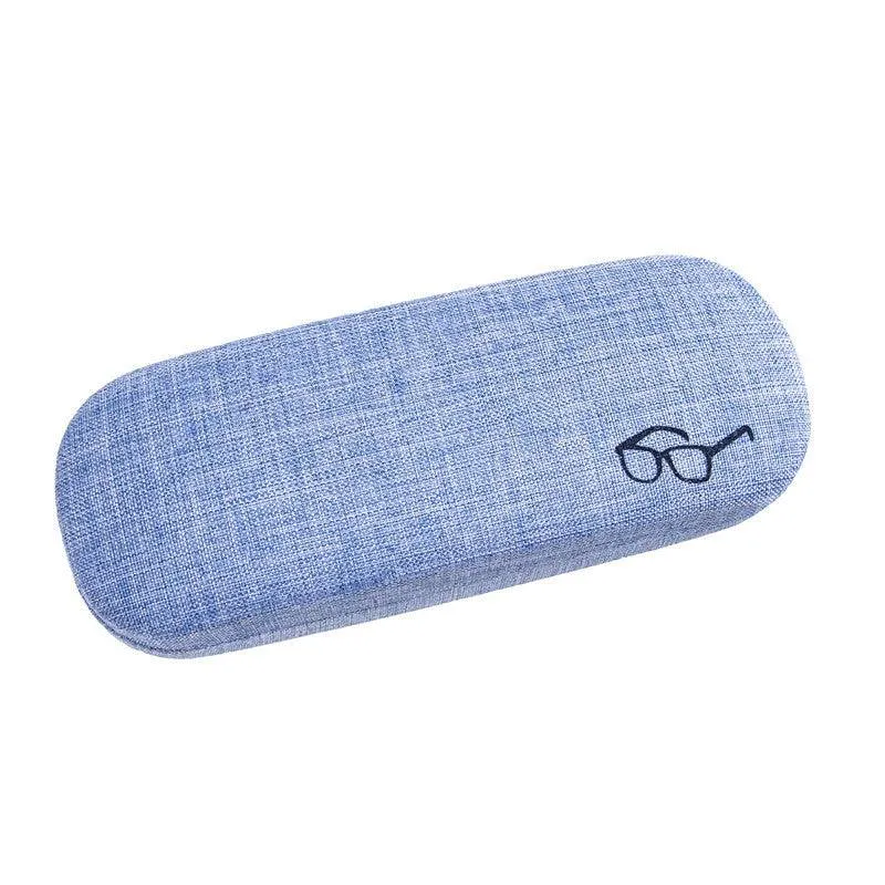 Linen Pattern Glasses Case