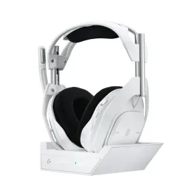 Logitech G Astro A50 X LIGHTSPEED Wireless Gaming Headset   Base Station (White)