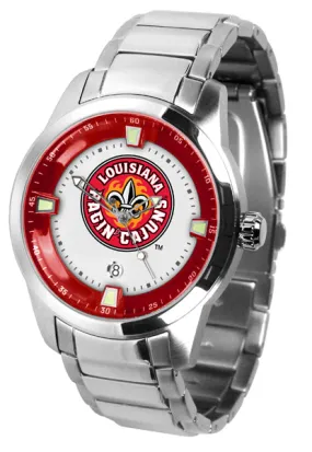 Louisiana Ragin' Cajuns Titan Steel Men’s Watch